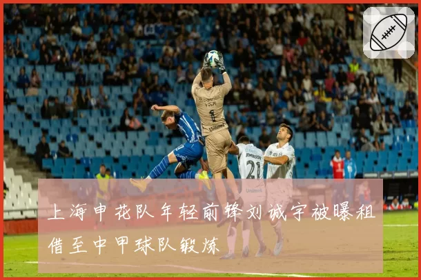 上海申花队年轻前锋刘诚宇被曝租借至中甲球队锻炼