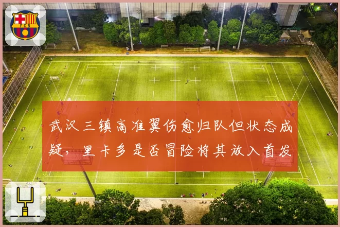 武汉三镇高准翼伤愈归队但状态成疑,里卡多是否冒险将其放入首发对决海港?